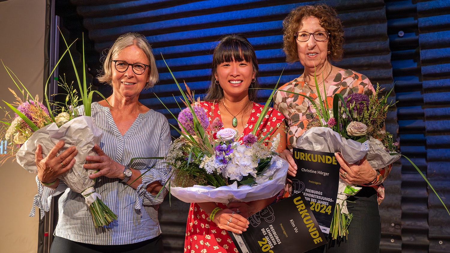 Kim Vu, Christine Hörger und Erika Hartung gewinnen 6. Lehrerpreis